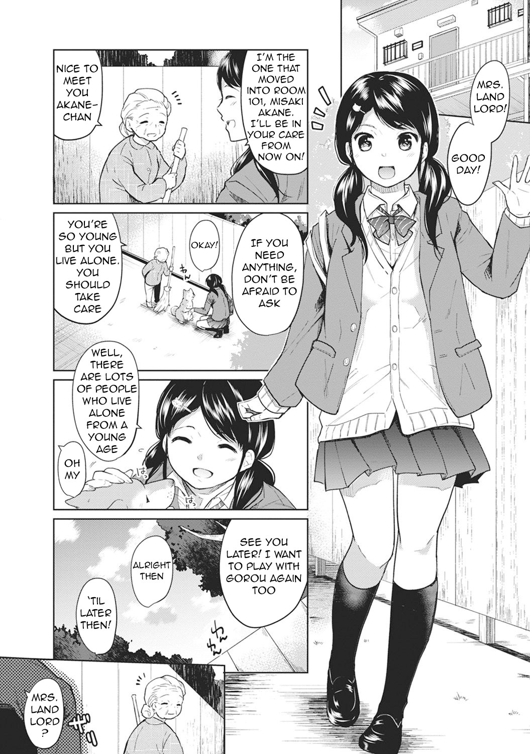 Hentai Manga Comic-1LDK+JK Suddenly Living Together?-Chapter 1-2